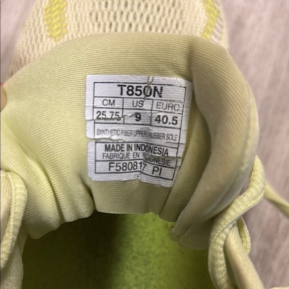 ASICS Women’s Gel-Nimbus 20 Limelight T850N Athletic Sneakers Running Shoes / 9 - Picture 7 of 8